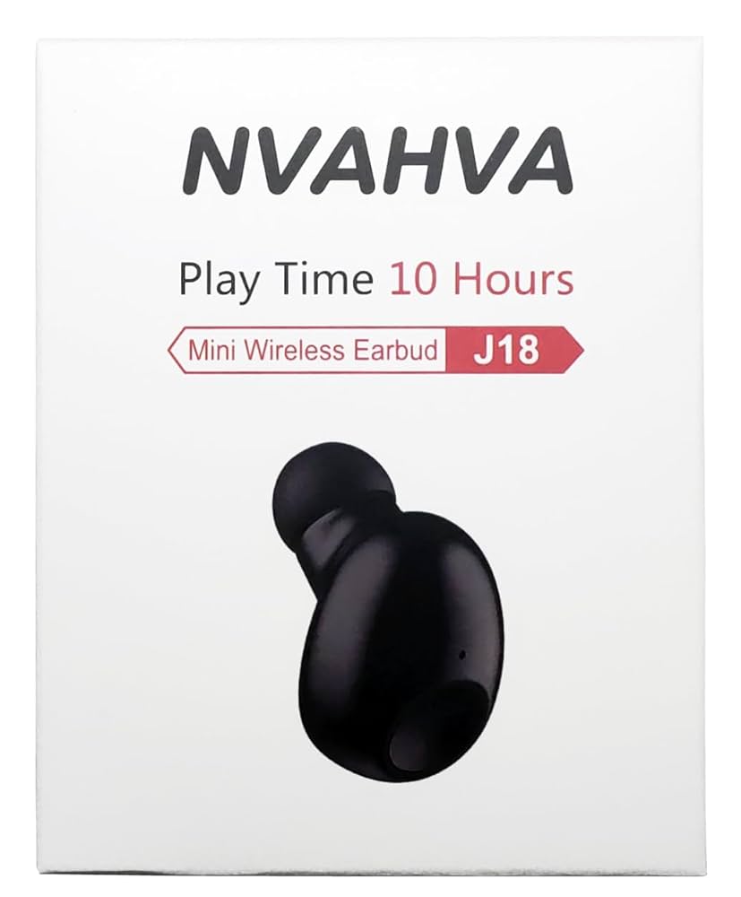 Amazon.com: NVAHVA Single Bluetooth Earpiece10 Hrs Playtime